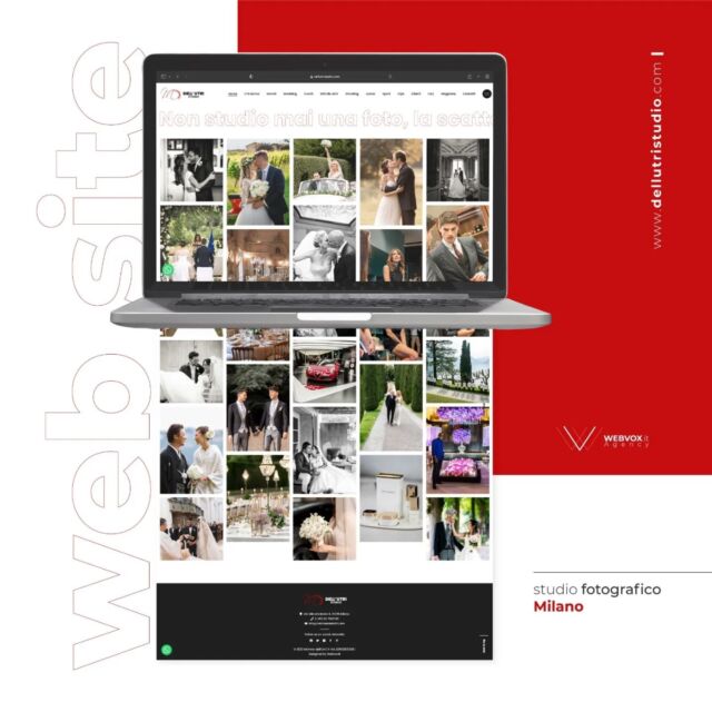 Siamo molto soddisfatti di questo nuovo progetto realizzato per lo Studio Fotografico Michele dell'Utri di Milano.

Un mix di emozioni, sorrisi, colori, racchiusi in gallerie fotografiche. Un design chiaro, elegante e intuitivo.
Il sito www.dellutristudio.com è online, collegati!

Webvox Agency: la nostra esperienza al tuo servizio!
🖌Graphic Design - 💻 Siti Web
⌨ Gestione Social - 💻 E-Commerce

Per info e preventivi:
📞 +39 091 543569
📱 +39 328 4224247
✉️ webmastertermini@gmail.com
📍 Via Bevuto, 29 - Termini Imerese 90018 (PA)

Visita il nostro sito 👉🏼 www.webvox.it
#wedding #milano #matrimoniomilano #fotografomilano #studiofotograficomilano#weddingphoto